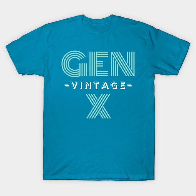 GEN X T-Shirt by Nerdywitch